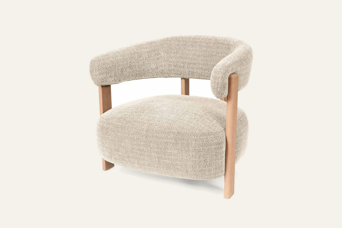 The Cetraro Armchair, angled view