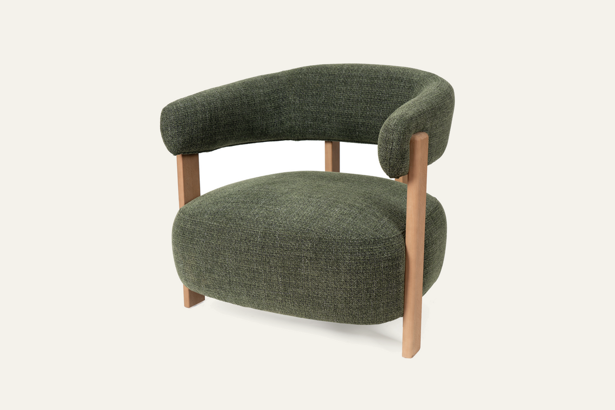 The Cetraro Armchair in green