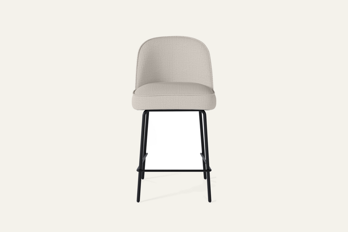 The Deiva Counter Stool, front view