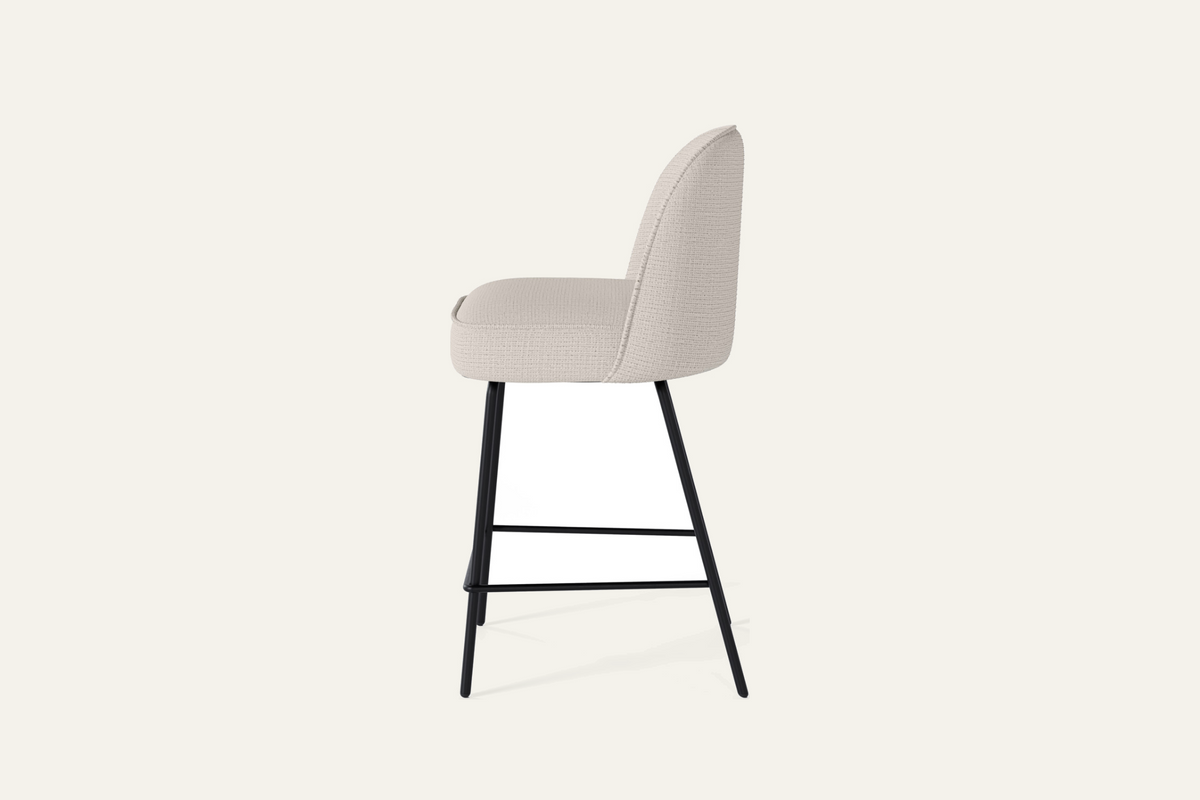 The Deiva Counter Stool, side view
