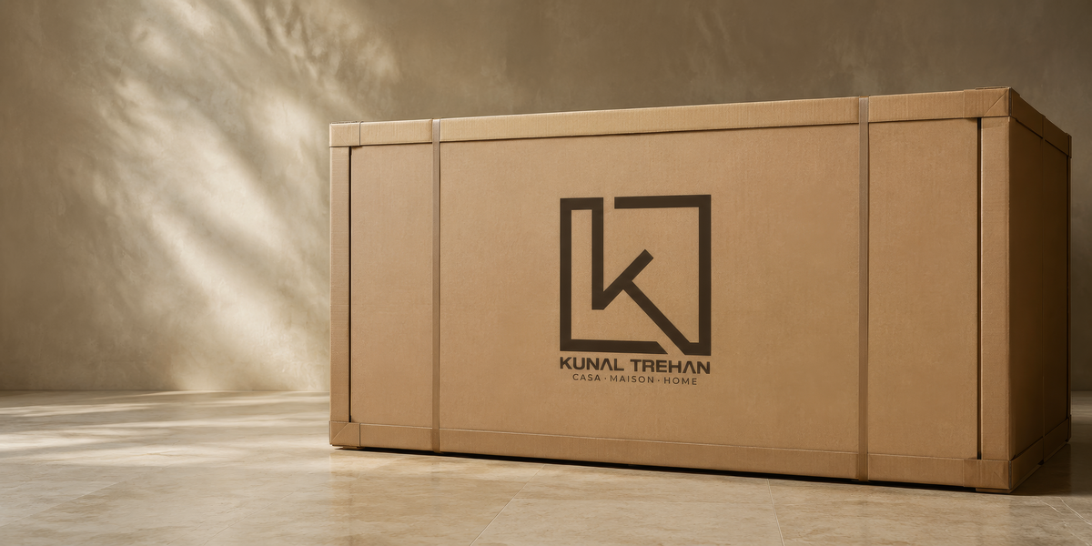 Kunal Trehan branded delivery box