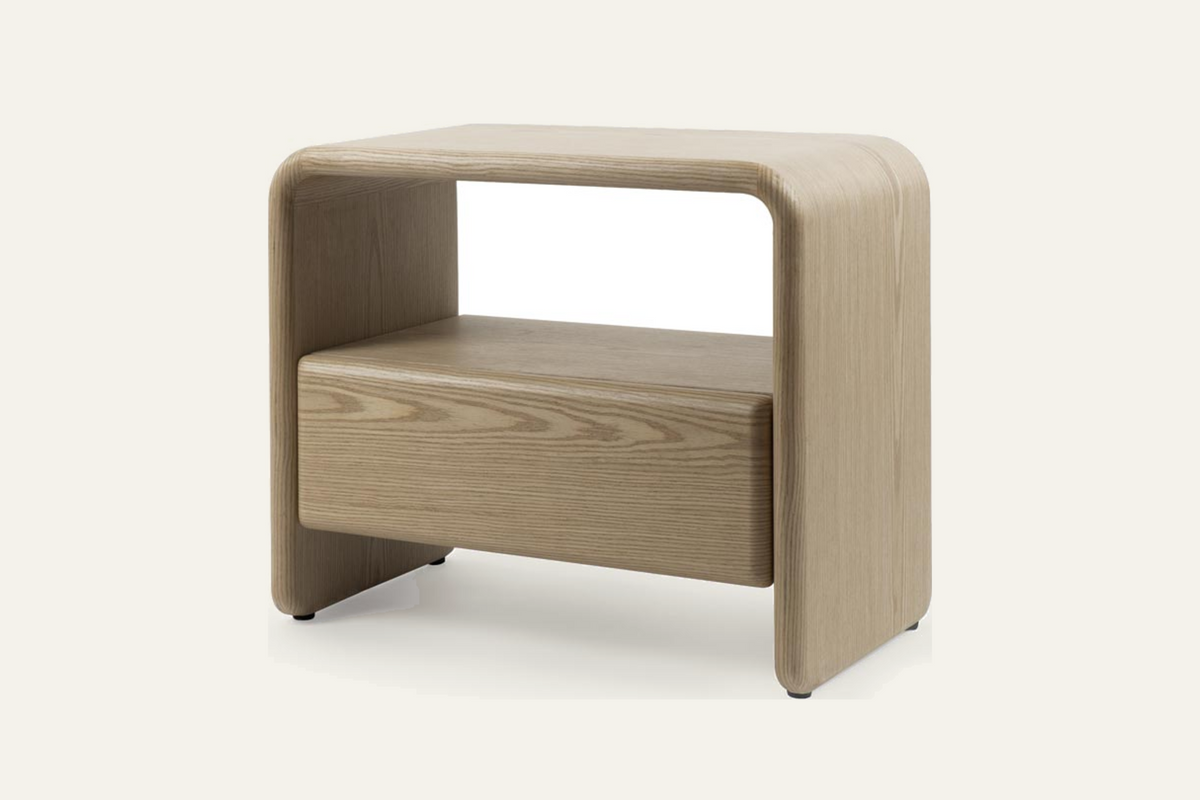 The Gargnano Bedside Table in oak