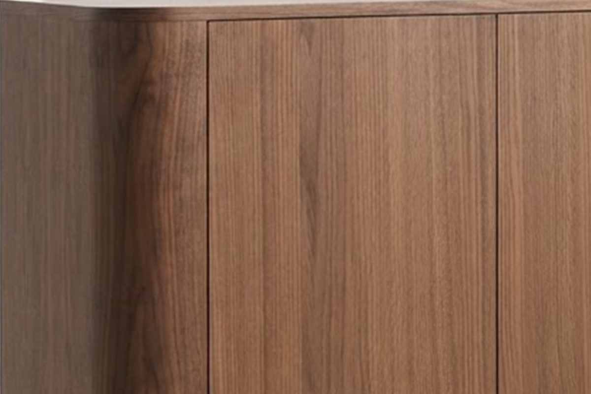 The Menton Highboard, close-up of the finish