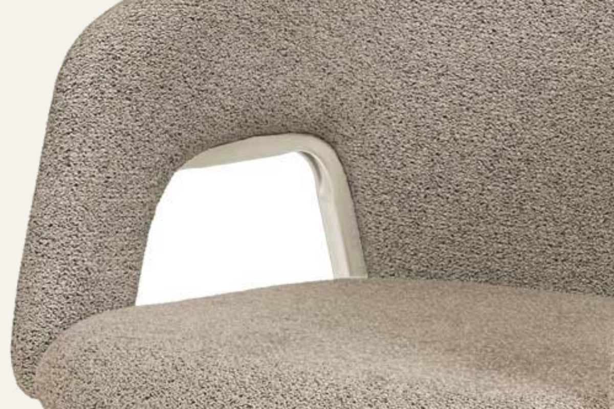 The Monopoli Dining Chair, close-up detail, Kunal Trehan