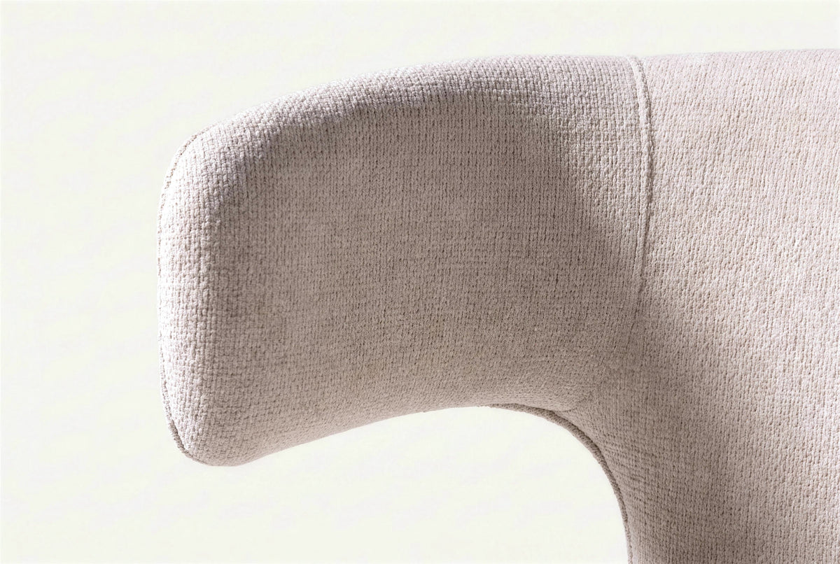 The Nemi Dining Chair, close-up of the finish