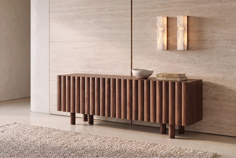The Noli Fluted TV Unit