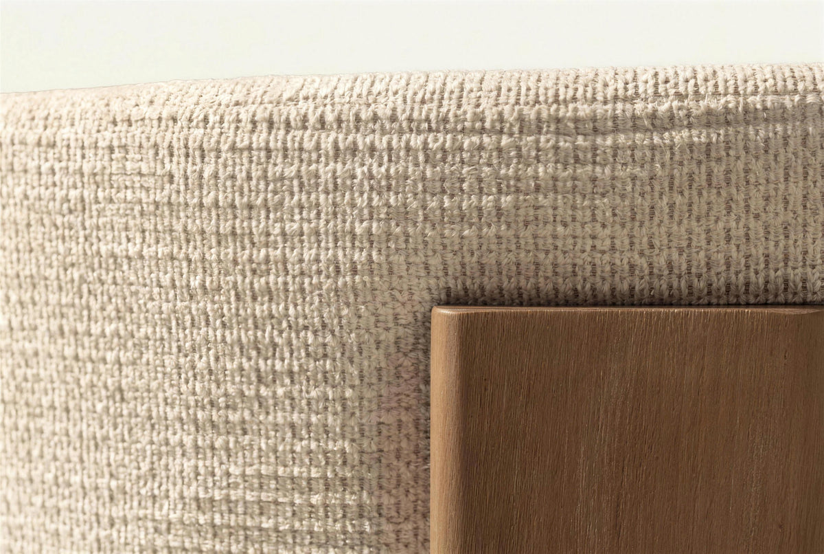 The Orta Dining Chair, close-up of the finish