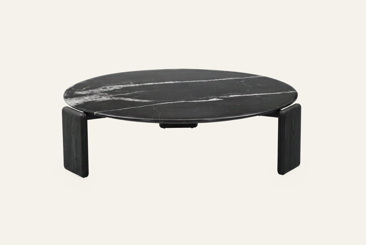 The Ostia Marble Coffee Table, studio view