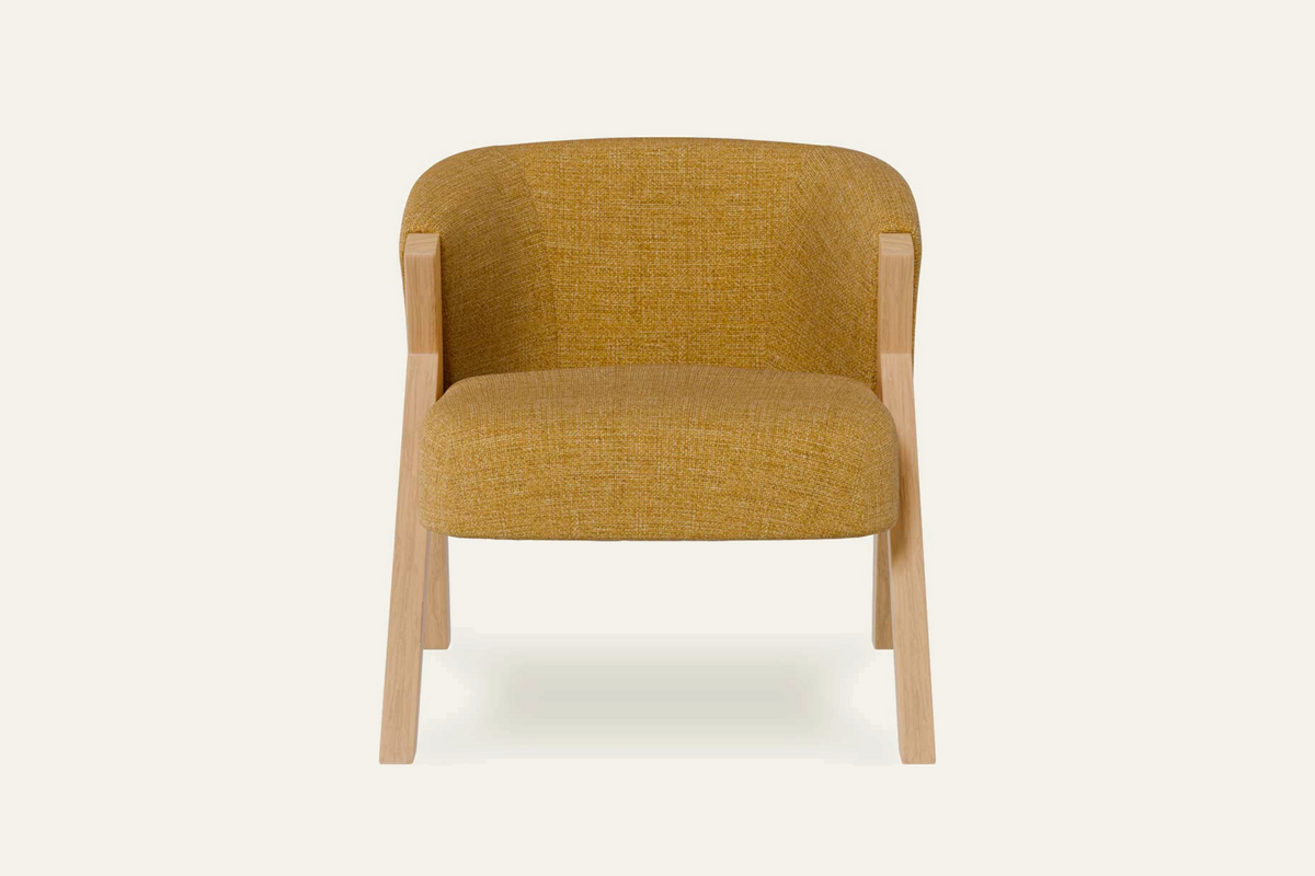 The Pizzo Armchair, front view