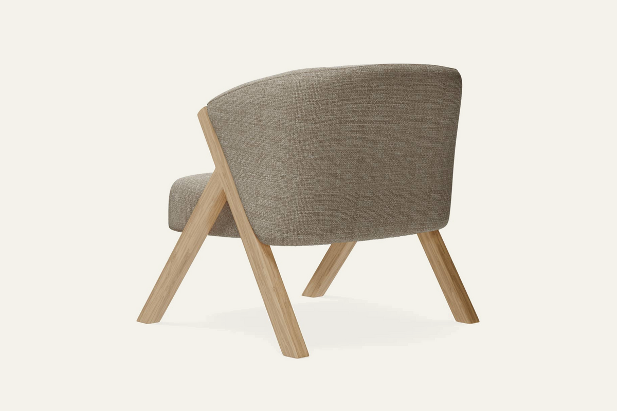 The Pizzo Armchair in taupe