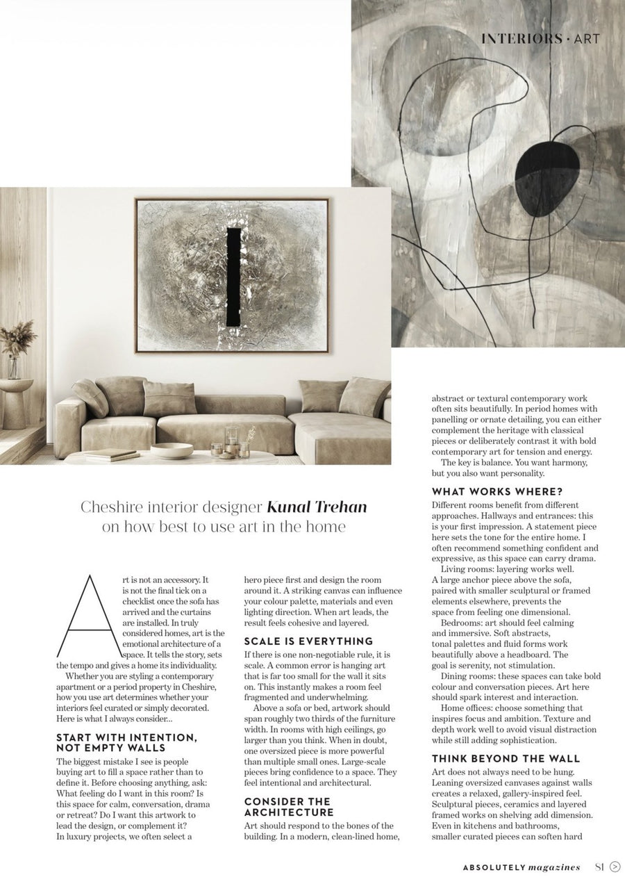How Best to Use Art in the Home