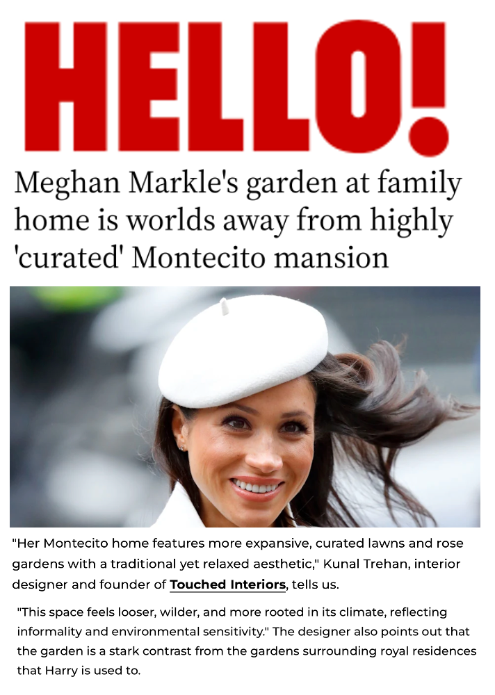 Meghan Markle’s Garden at Her Family Home