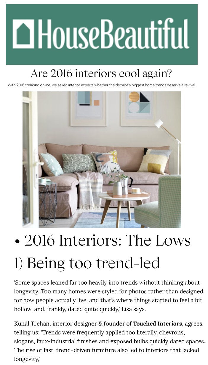 Are 2016 Interiors Cool Again?