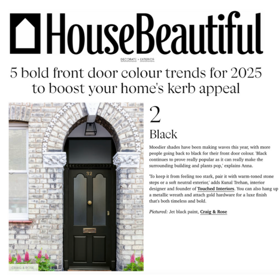 5 Bold Front Door Colour Trends for 2025