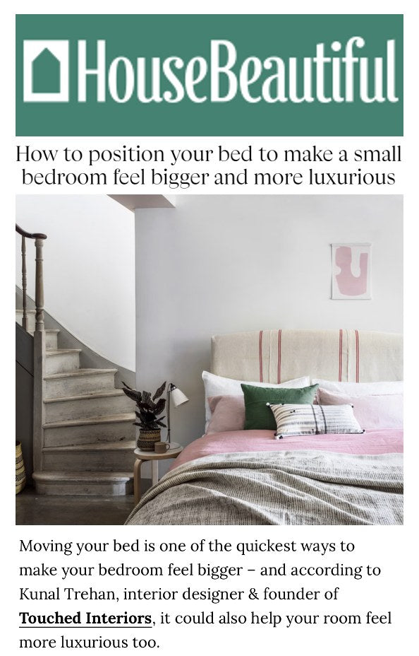 How to Position Your Bed to Make a Small Bedroom Feel Bigger