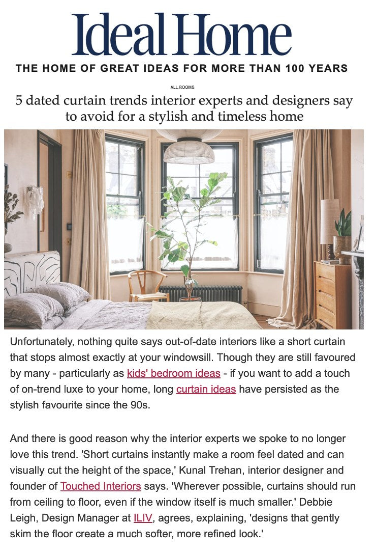 5 Dated Curtain Trends to Avoid