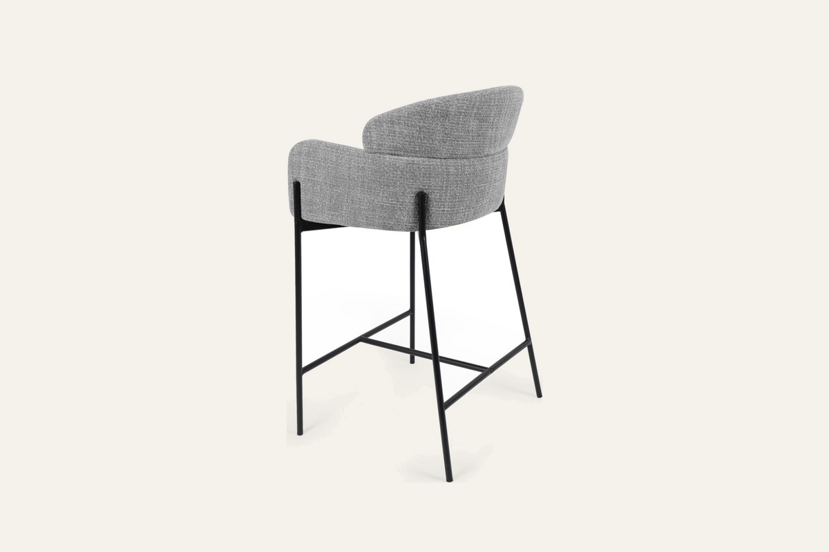 The Recco Counter Stool in grey
