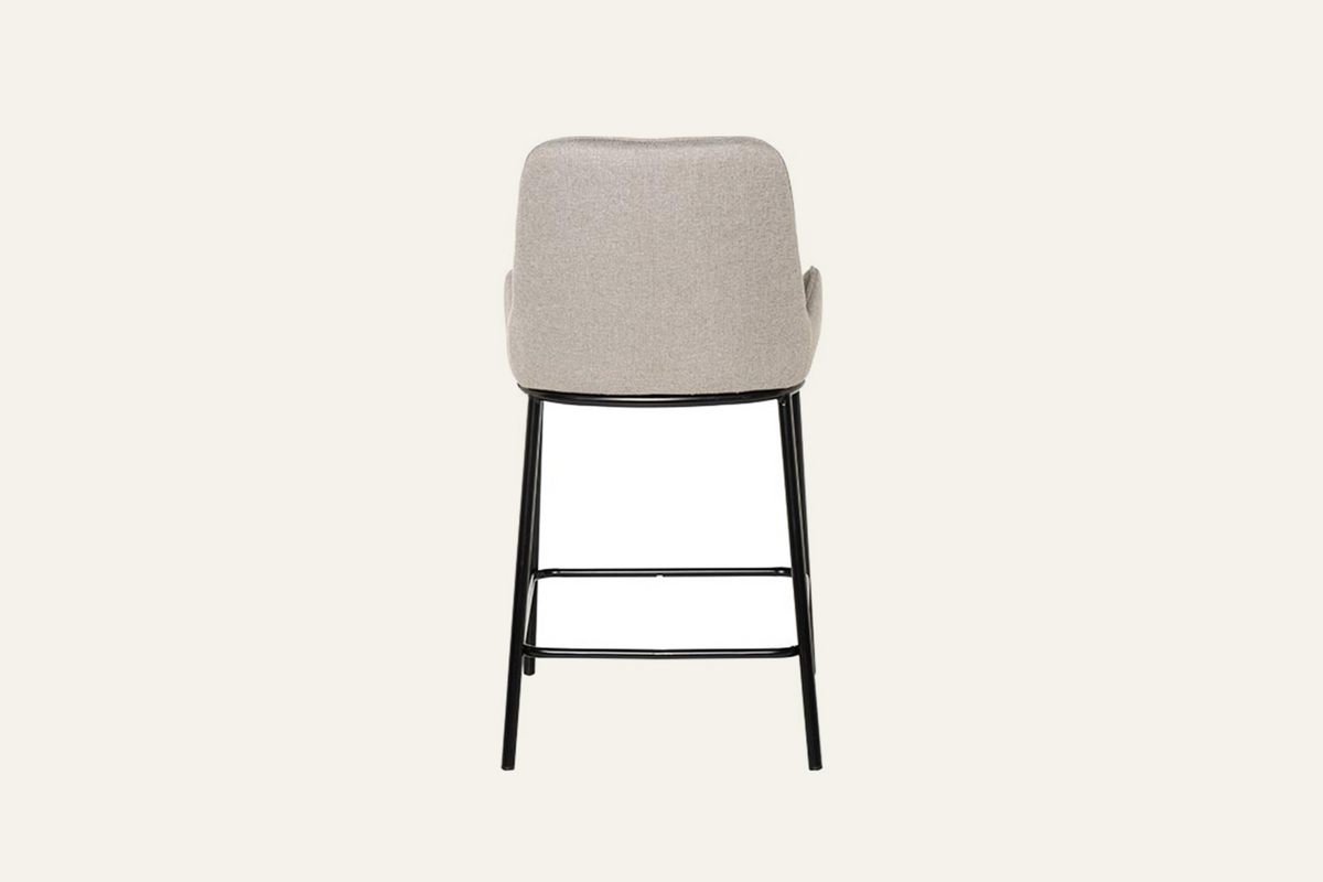 The Riomaggiore Counter Stool, back view