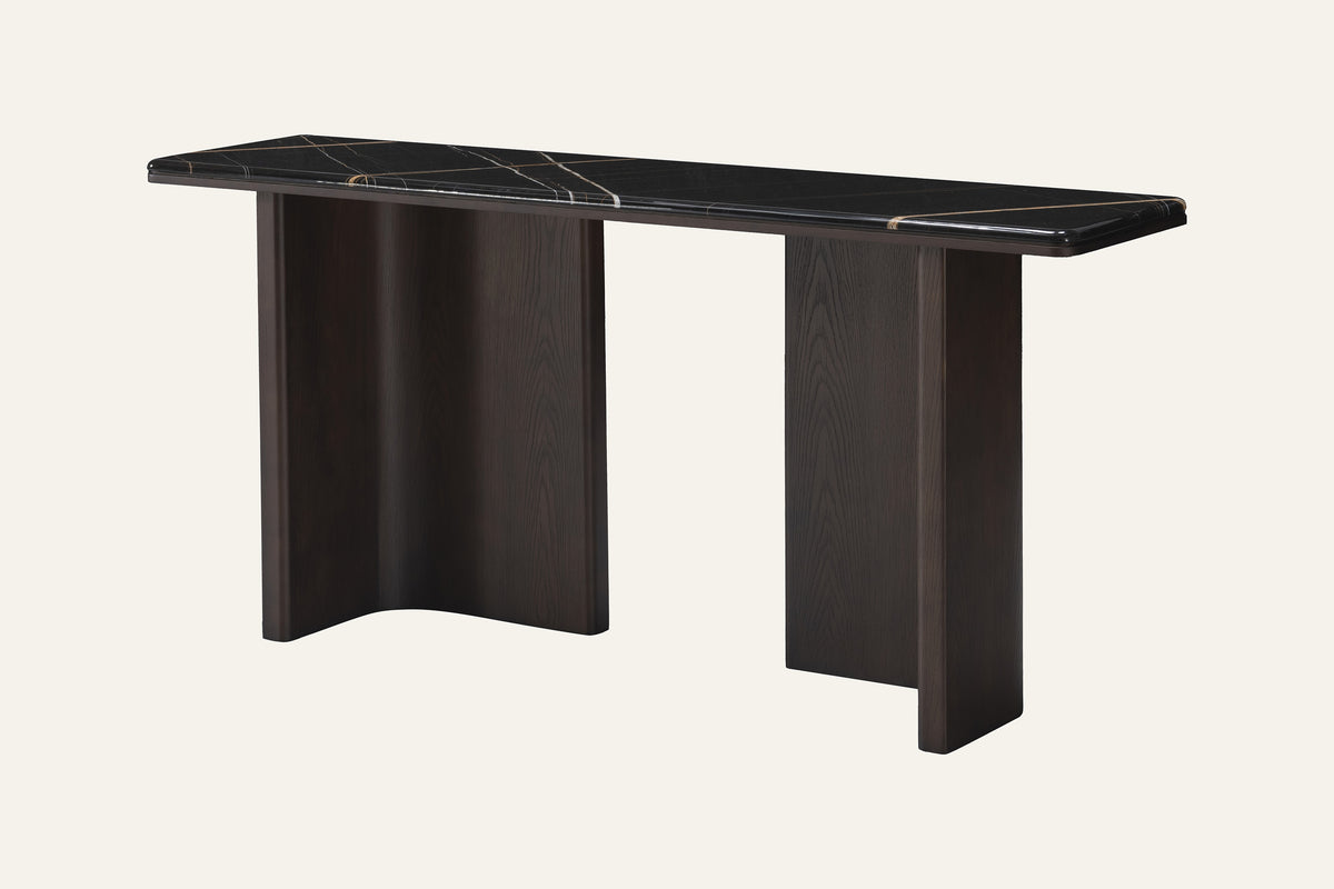 The Sestri Marble Console Table, studio view