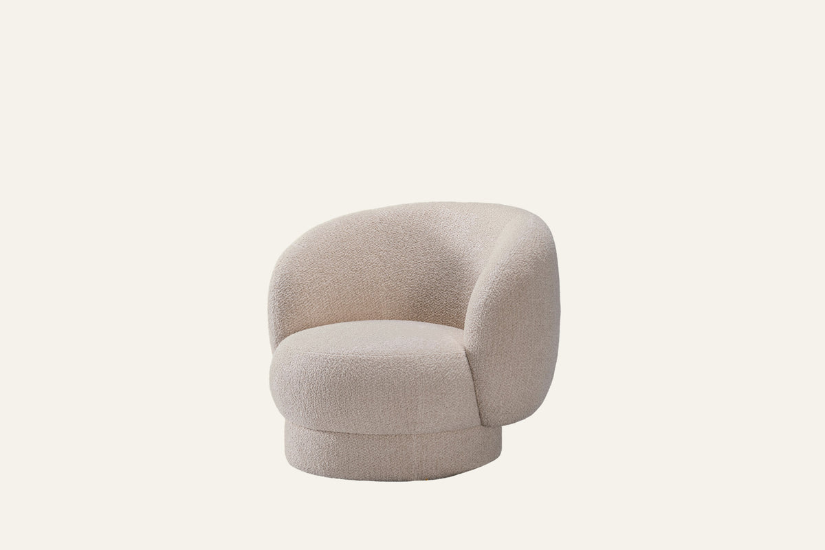 The Tivoli Swivel Chair, studio view