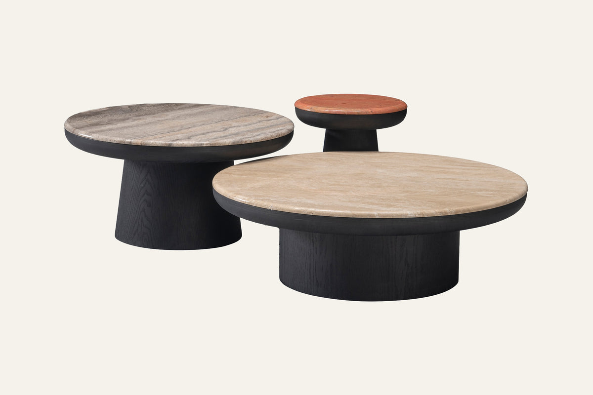 The Trani Coffee Table Set, studio view