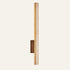 The Lama travertine wall light in beige travertine