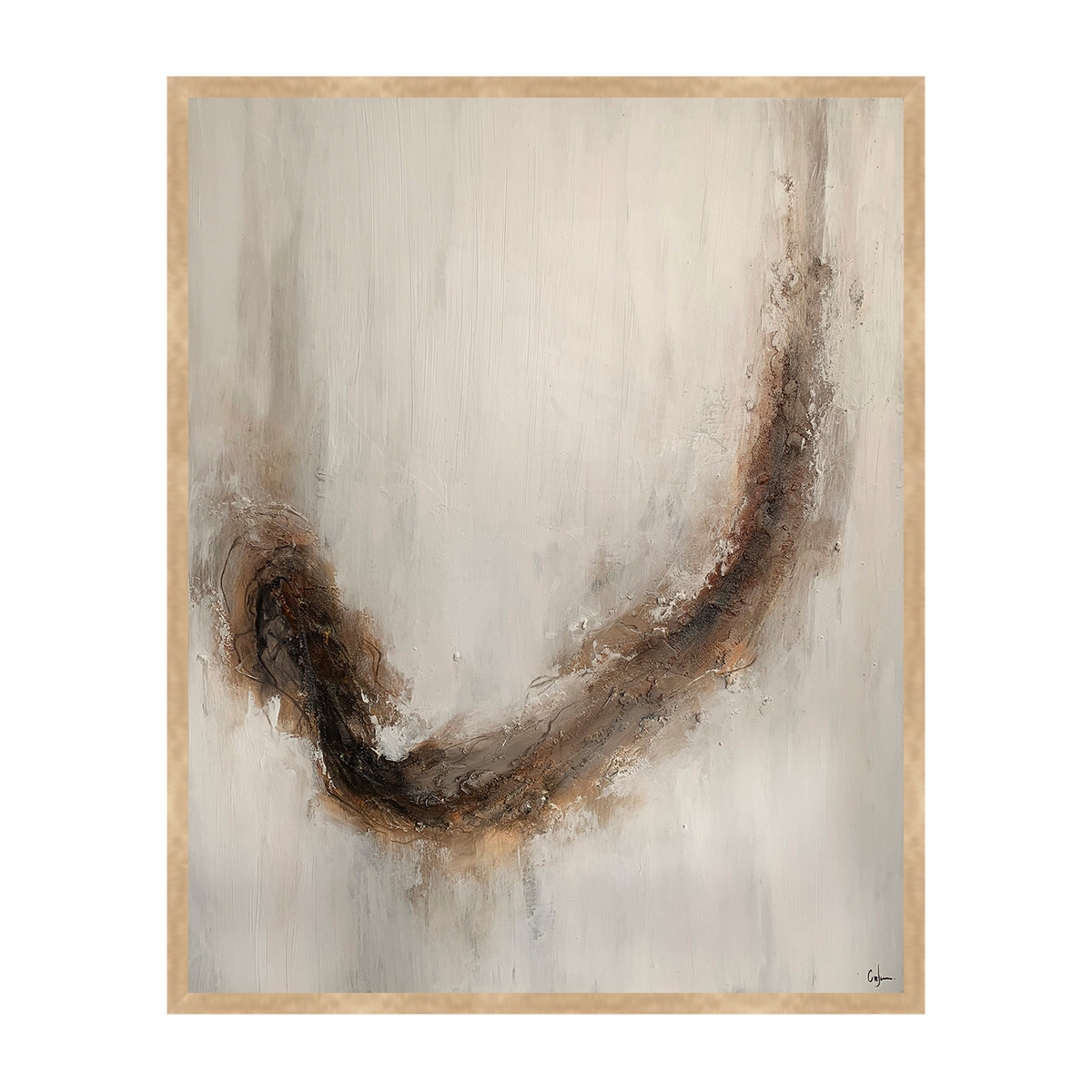 Lucente canvas artwork — Oak