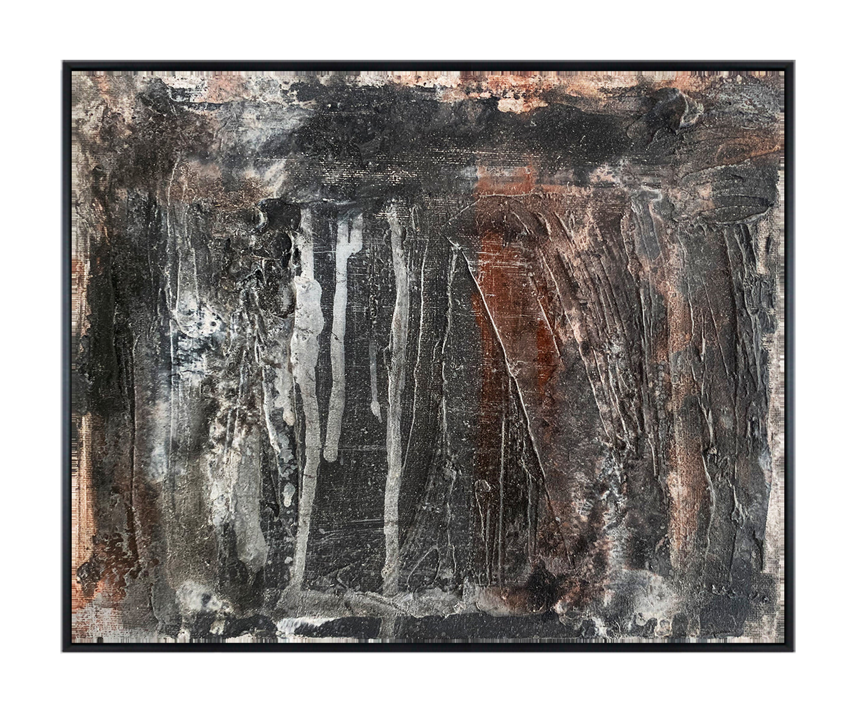 Nerico Canvas Artwork — Black