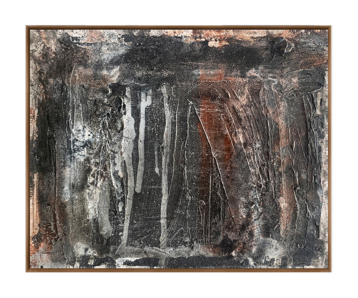 Nerico Canvas Artwork — Walnut