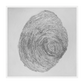 Notte canvas artwork — White