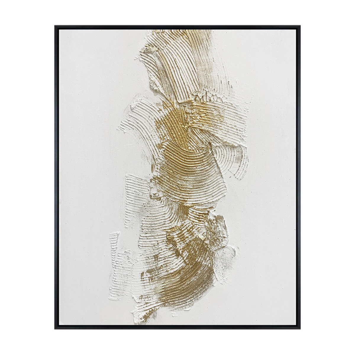 Orario Canvas Artwork — Black