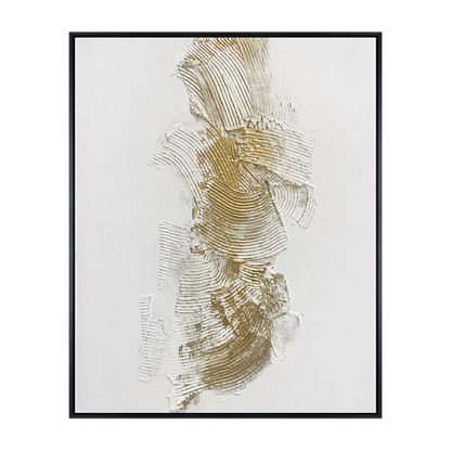 Orario Canvas Artwork — Black