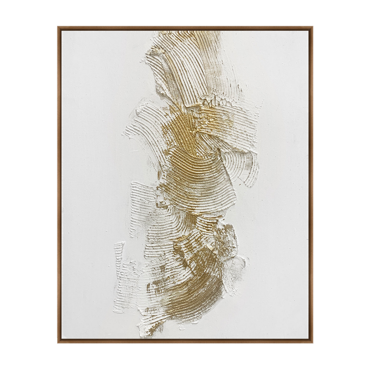 Orario Canvas Artwork — Walnut
