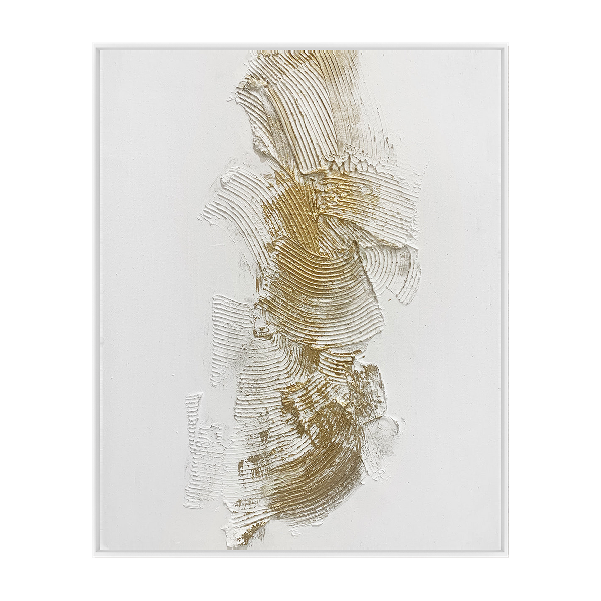 Orario Canvas Artwork — White