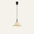 The Pagoda alabaster pendant light with a tiered stone shade