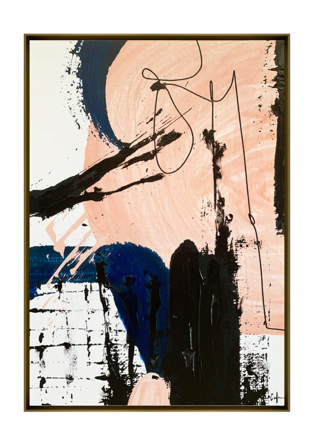 pendula 1 canvas artwork — Golden