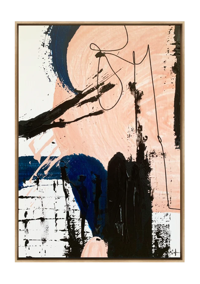 pendula 1 canvas artwork — Oak