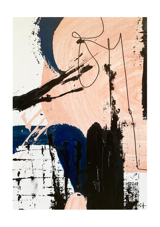 pendula 1 canvas artwork — Without Frame