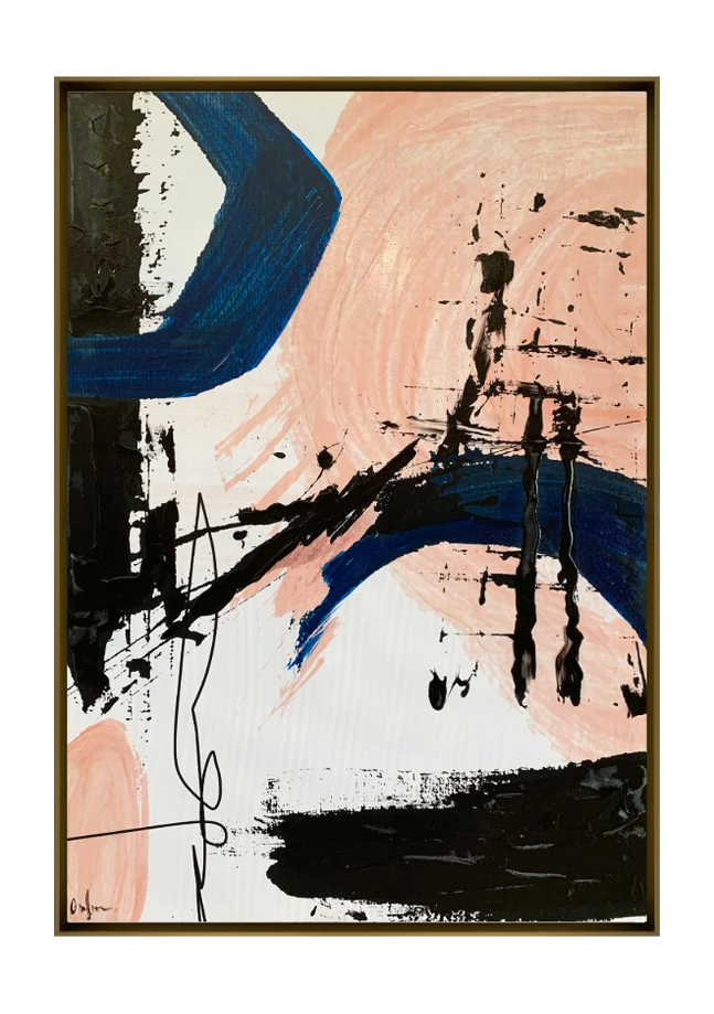 pendula 2 canvas artwork — Golden