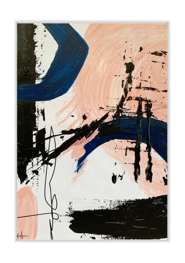 pendula 2 canvas artwork — White