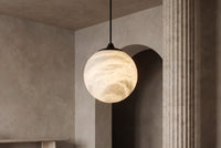 The Perla Alabaster Pendant Light