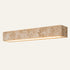 The Riga travertine wall light, L48cm