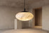 The Sasso Alabaster Pendant Light, lifestyle close-up