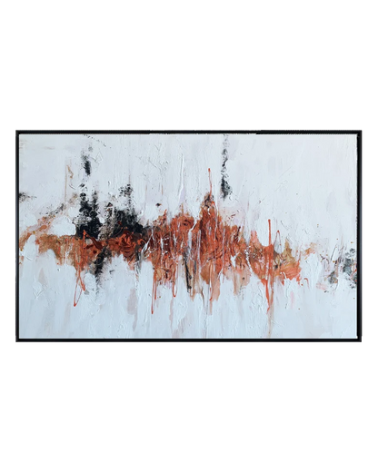 scorcio canvas artwork — Black