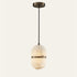 The Seme alabaster pendant light, 14 x 17.5cm