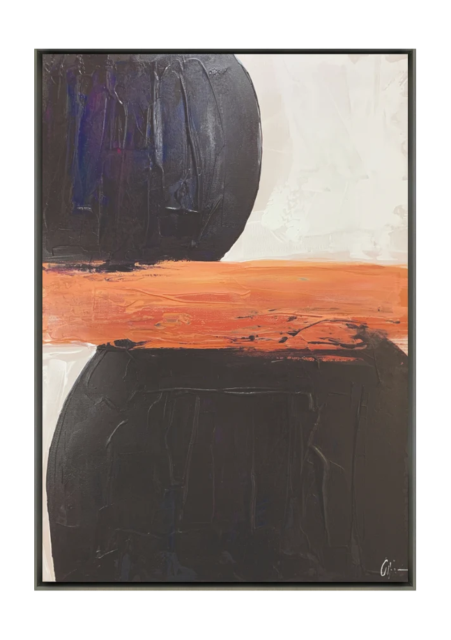 terradura 1 canvas artwork — Silver