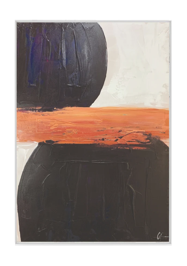 terradura 1 canvas artwork — White