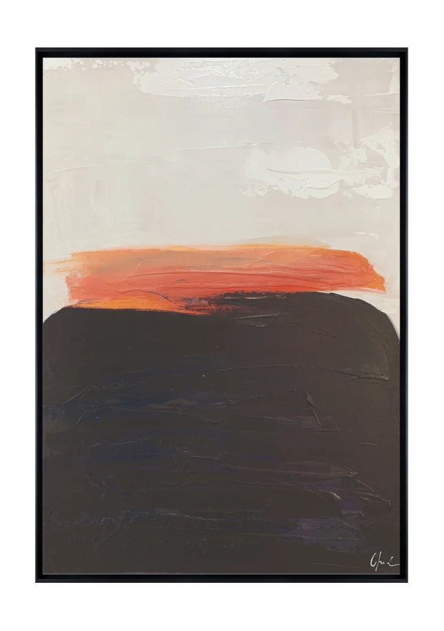 terradura 2 canvas artwork — Black