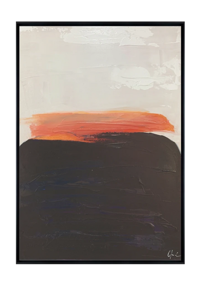 terradura 2 canvas artwork — Black