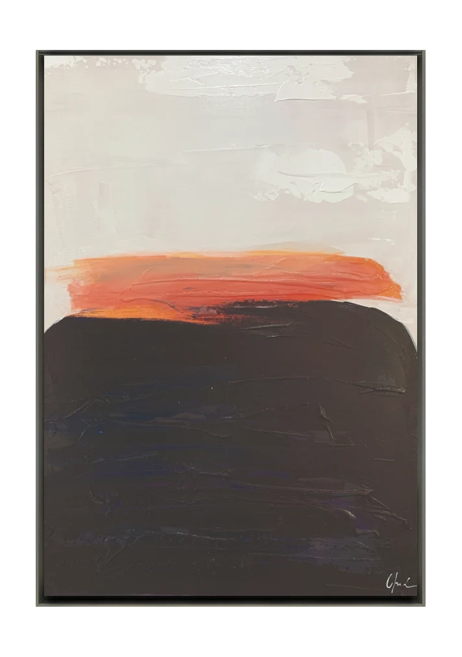terradura 2 canvas artwork — Silver